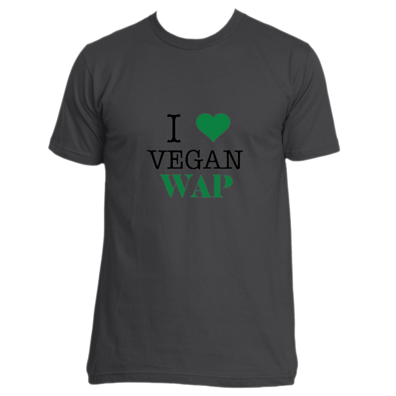 I Love Vegan Wap Unisex Crew Neck