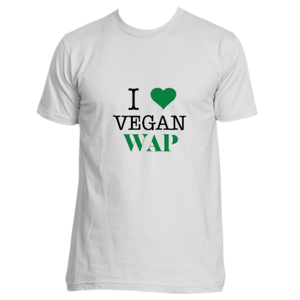 I Love Vegan Wap Unisex Crew Neck